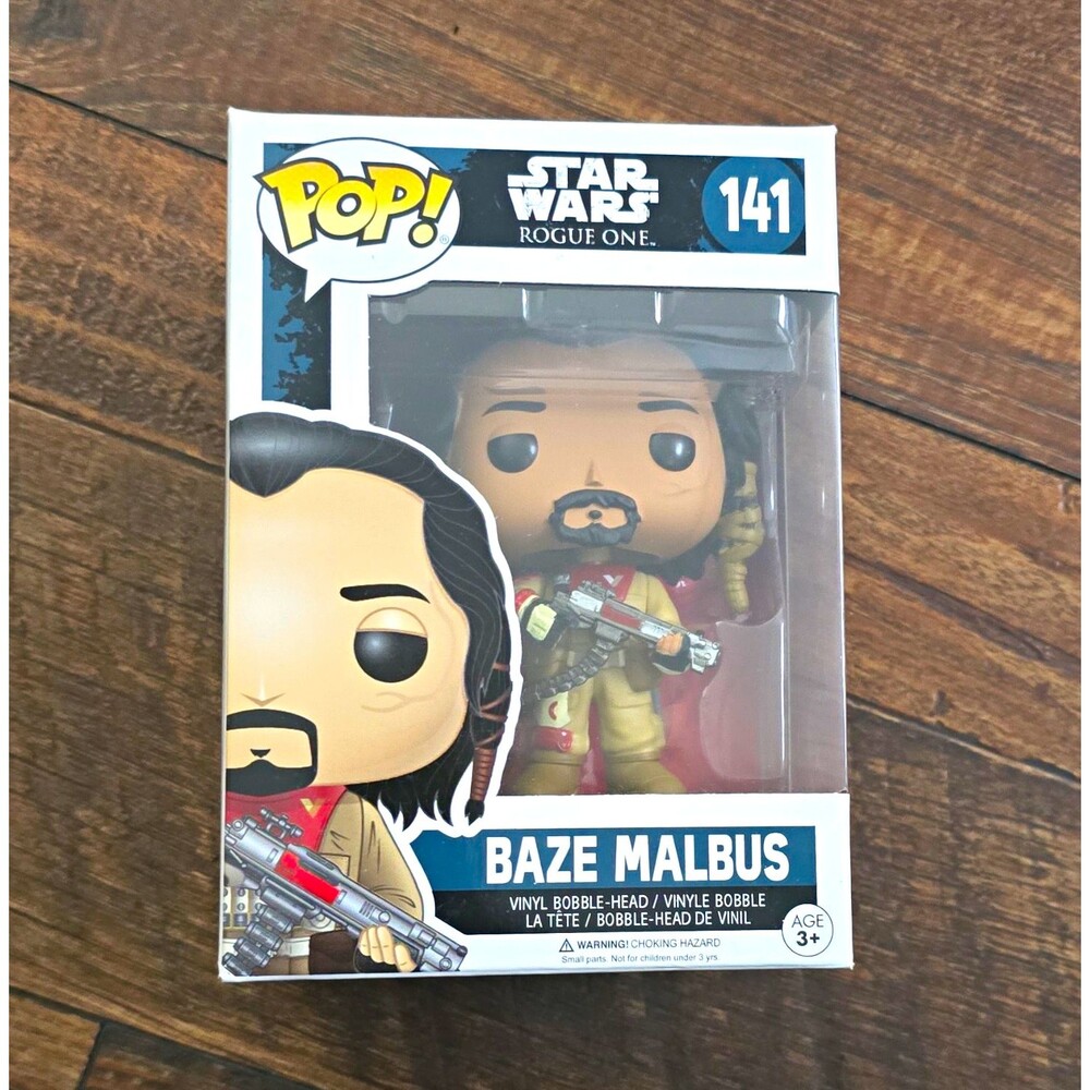Funko Pop! Star Wars Rogue One Baze Malbus #141 Vinyl Bobble-Head Figure